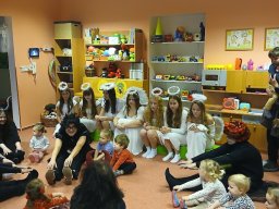 Mikuláš, čertíci a andílci v Kopretince