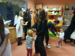 Mikuláš, čertíci a andílci v Kopretince