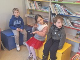 PŘEDŠKOLÁCI V KNIHOVNĚ